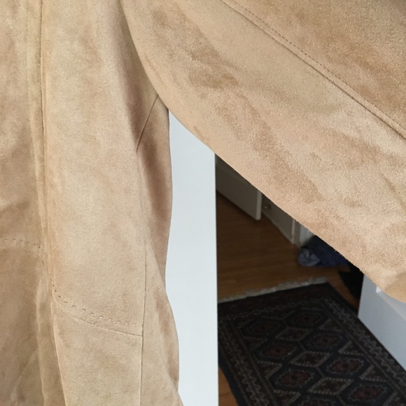 Christopher Banks camel suede jacket - petite M - Picture 10 of 10